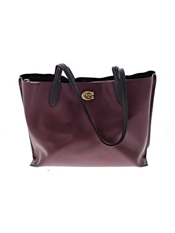 Coach Leather Tote (view 1)