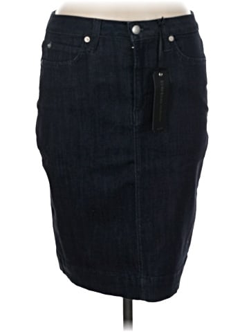 Bebe Denim Skirt (view 1)