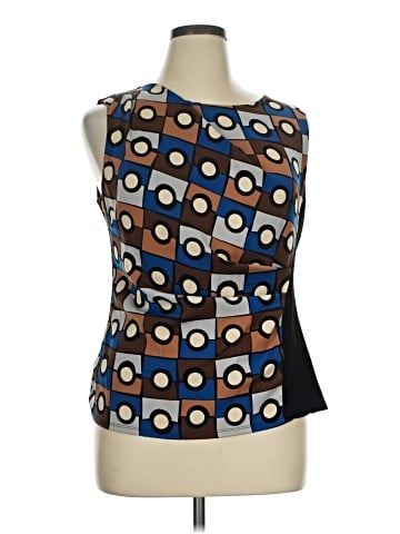 Anne Klein Sleeveless Blouse (view 1)