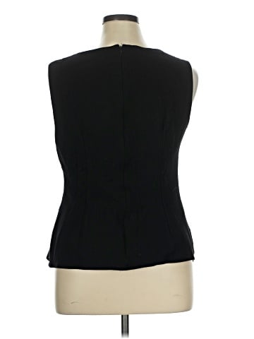 Anne Klein Sleeveless Blouse (view 2)