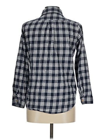 Brandy Melville Long Sleeve Button-Down Shirt (view 2)