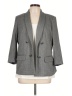 Anne Klein Chevron-herringbone Gray Blazer Size L - photo 1