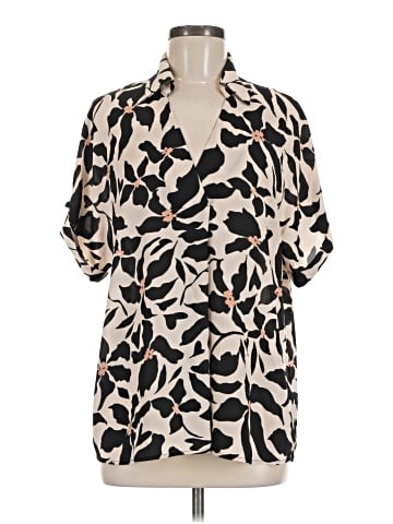 CAbi Short Sleeve Blouse (view 1)