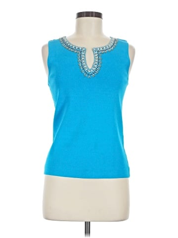 Cable & Gauge Sleeveless Top (view 1)