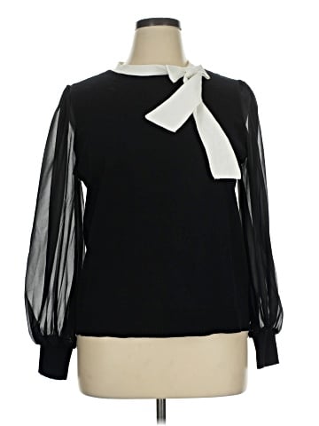 CeCe Long Sleeve Blouse (view 1)
