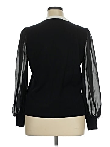 CeCe Long Sleeve Blouse (view 2)