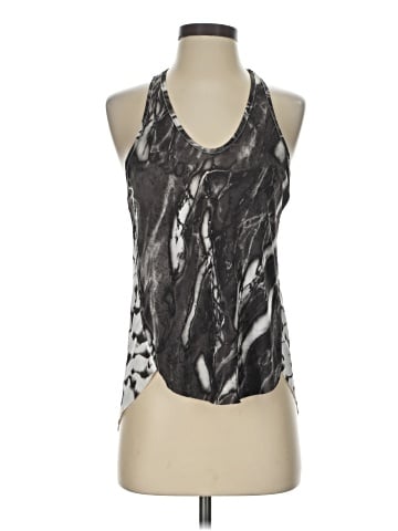 Zara W&B Collection Sleeveless Blouse (view 1)