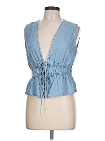 MNG Sleeveless Blouse (view 1)