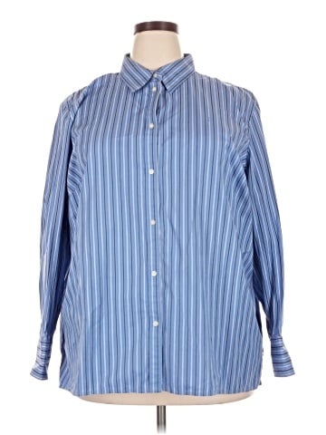 Lauren by Ralph Lauren Long Sleeve Button-Down Shirt (view 1)