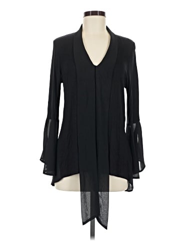 August Silk Long Sleeve Blouse (view 1)