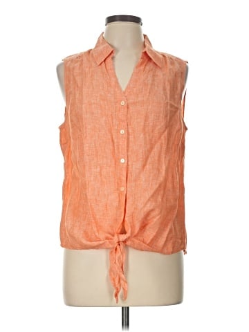 Talbots Sleeveless Button-Down Shirt (view 1)