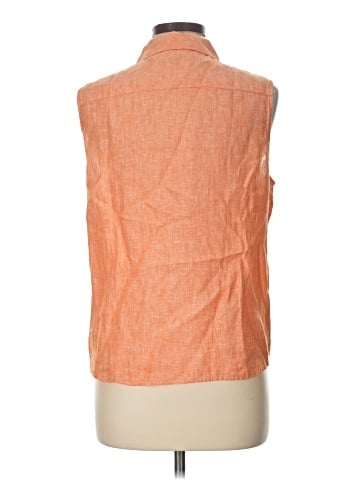 Talbots Sleeveless Button-Down Shirt (view 2)