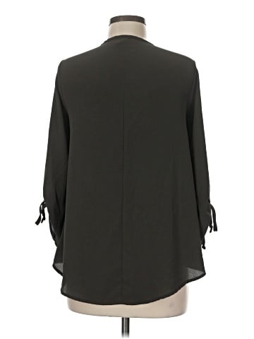 Sage Long Sleeve Blouse (view 2)