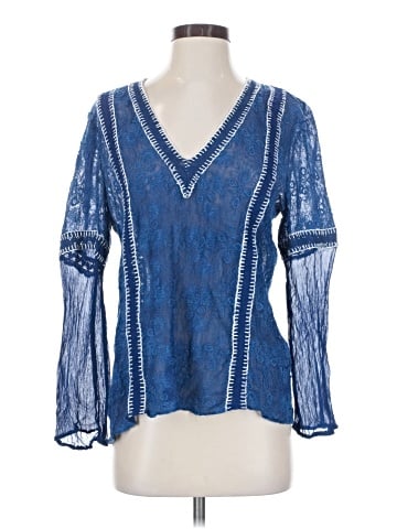 Alice + Olivia Long Sleeve Blouse (view 1)
