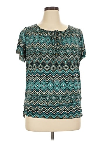 AGB Short Sleeve Blouse (view 1)