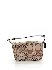 white floral coach bag