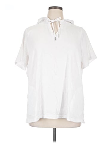 Belle By Kim Gravel Short Sleeve Blouse (view 1)