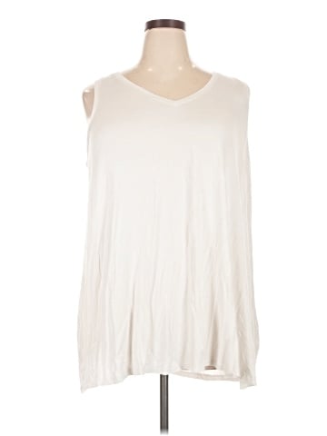 Lane Bryant Sleeveless T-Shirt (view 1)