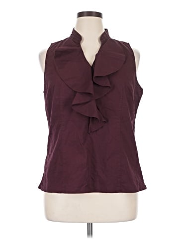 Ann Taylor Factory Sleeveless Blouse (view 1)