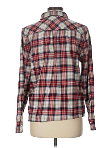 J.Crew Factory Store Long Sleeve Button-Down Shirt (view 2)