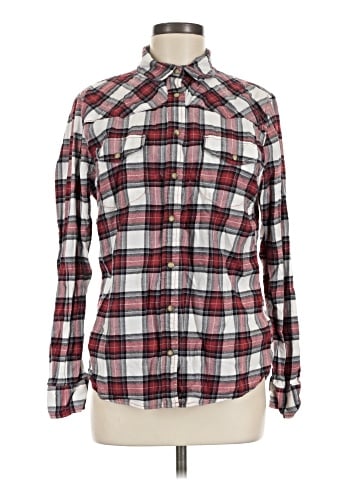 Jachs Girlfriend Long Sleeve Button-Down Shirt (view 1)