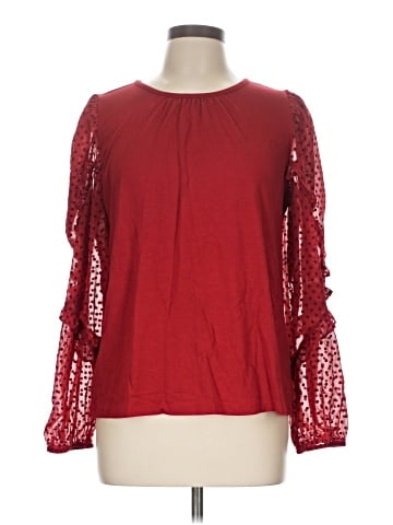 Ann Taylor LOFT Long Sleeve Blouse (view 1)
