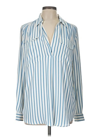 Ann Taylor Long Sleeve Blouse (view 1)
