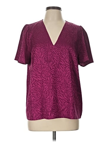 MICHAEL Michael Kors Short Sleeve Blouse (view 1)