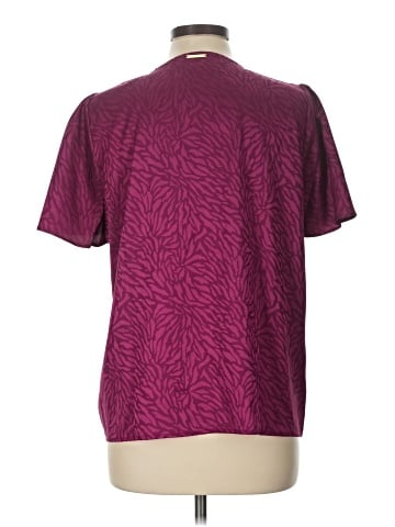 MICHAEL Michael Kors Short Sleeve Blouse (view 2)