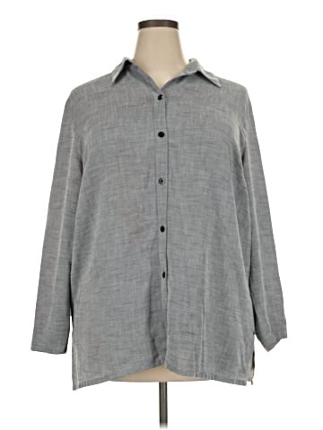 Sag Harbor 3/4 Sleeve Blouse (view 1)