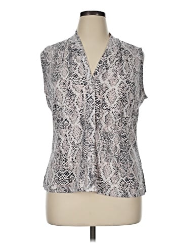 Calvin Klein Sleeveless Blouse (view 1)