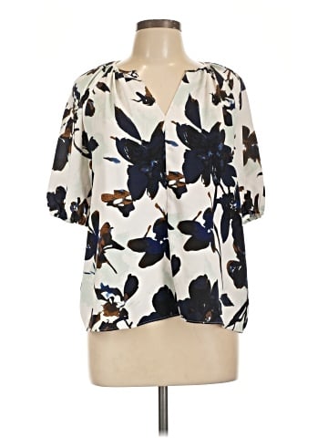 Simply Vera Vera Wang Short Sleeve Blouse (view 1)