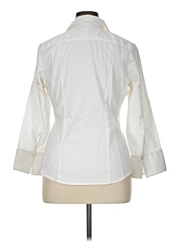 Banana Republic Factory Store 3/4 Sleeve Button-Down Shirt (view 2)
