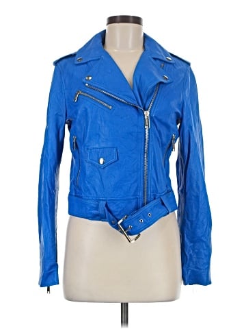MICHAEL Michael Kors Leather Jacket (view 1)