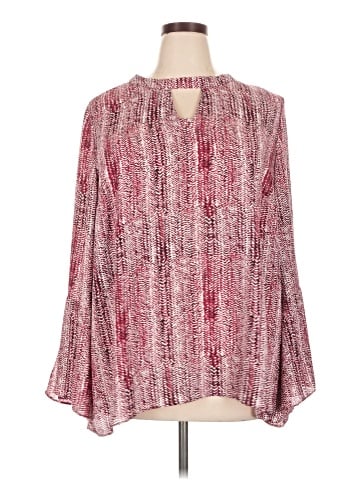 Roz & Ali Long Sleeve Blouse (view 1)