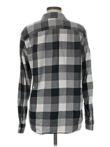 American Eagle Outfitters Long Sleeve Button-Down Shirt (view 2)