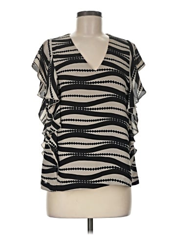 Ann Taylor Factory Short Sleeve Blouse (view 1)