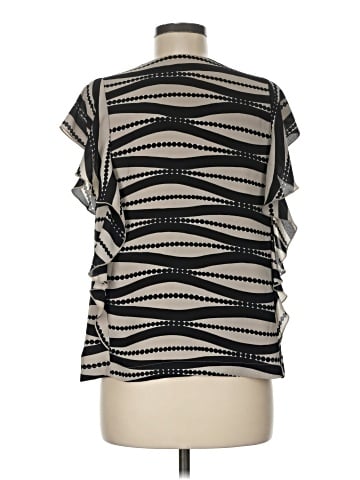 Ann Taylor Factory Short Sleeve Blouse (view 2)