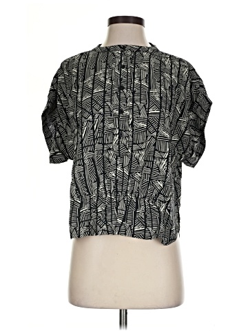G by Giuliana Rancic Short Sleeve Blouse (view 1)