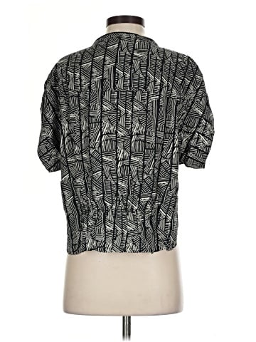 G by Giuliana Rancic Short Sleeve Blouse (view 2)