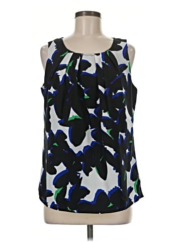 Larry Levine Sleeveless Blouse (view 1)