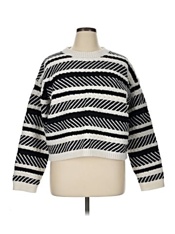 Bobeau Pullover Sweater (view 1)