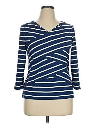 J. McLaughlin 3/4 Sleeve Top (view 1)