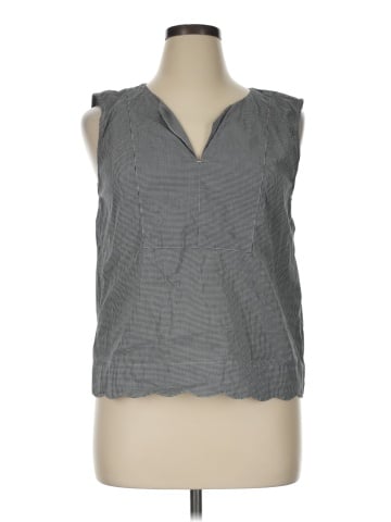 J.Crew Factory Store Sleeveless Blouse (view 1)