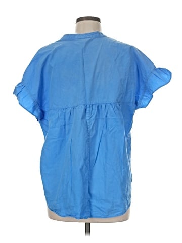Crown & Ivy Short Sleeve Blouse (view 2)