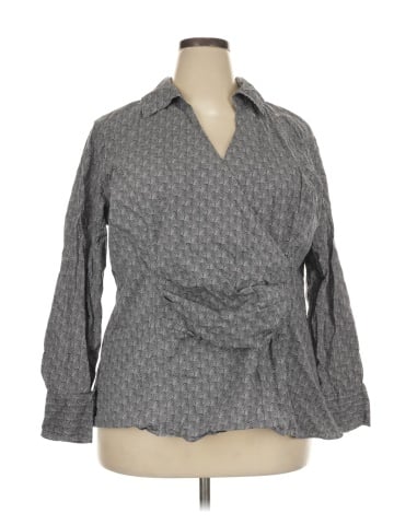 Talbots Outlet 3/4 Sleeve Blouse (view 1)