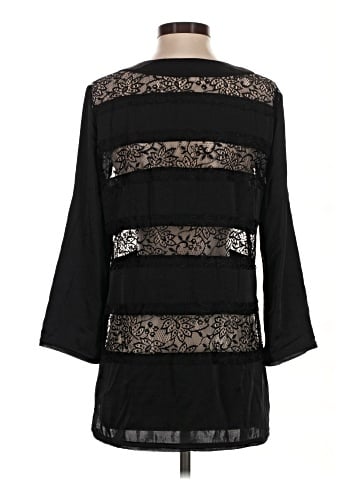 BCBGMAXAZRIA 3/4 Sleeve Blouse (view 2)