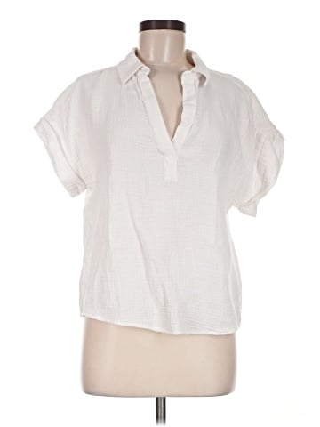 J.Crew Factory Store Short Sleeve Blouse (view 1)