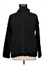Lands' End Solid Black Track Jacket Size 1X - photo 1