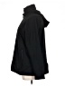 Lands' End Solid Black Track Jacket Size 1X - photo 5